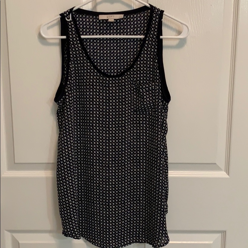 Loft Floral print tank